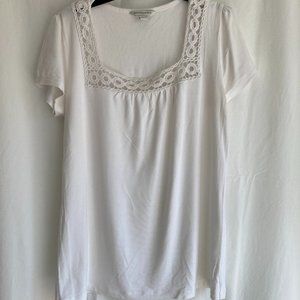 Banana republic white top M